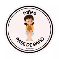Vista previa - Para docentes: organización, planificación y formación - PASES PARA EL BAÑO (ENGLISH & CASTELLANO) - página 1