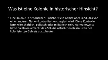 Vorschau - Arbeitsblätter - AB mit Fragen zum Thema "Kolonien" + Lösungsblatt + Infografik - Seite 3