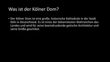 Vorschau - Arbeitsblätter - AB mit Fragen zum Thema "Kölner Dom" + Lösungsblatt - Seite 2