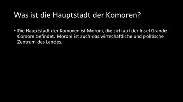Vorschau - Arbeitsblätter - AB mit Fragen zum Thema "Komoren" + Lösungsblatt - Seite 3