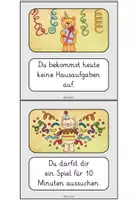 Vorschau - Bildkarten - Würfel mit Taschen - Einsteckkarten - Geburtstag - Seite 2