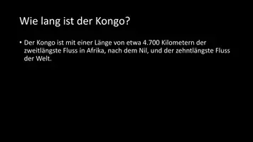 Vorschau - Arbeitsblätter - AB mit Fragen zum Thema "Kongo (Fluss)" + Lösungsblatt - Seite 3