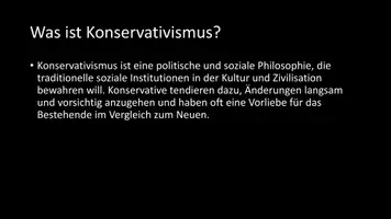 Vorschau - Arbeitsblätter - AB mit Fragen zum Thema "Konservativismus" + Lösungsblatt + Infografik - Seite 3