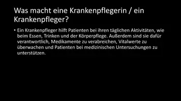 Vorschau - Arbeitsblätter - AB mit Fragen zum Thema "Krankenpflegerinnen und Krankenpfleger" + Lösungsblatt + Infografik - Seite 3