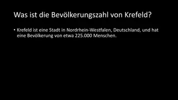 Vorschau - Arbeitsblätter - AB mit Fragen zum Thema "Krefeld" + Lösungsblatt - Seite 2