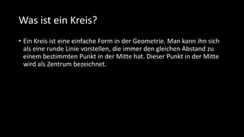 Vorschau - Arbeitsblätter - AB mit Fragen zum Thema "Kreis" + Lösungsblatt - Seite 2