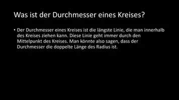 Vorschau - Arbeitsblätter - AB mit Fragen zum Thema "Kreis" + Lösungsblatt - Seite 3