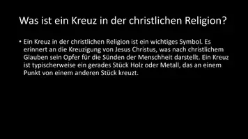 Vorschau - Arbeitsblätter - AB mit Fragen zum Thema "Kreuz" + Lösungsblatt + Infografik - Seite 3
