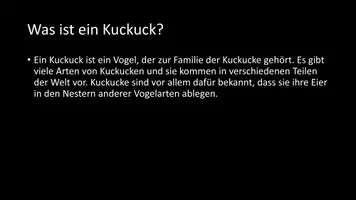 Vorschau - Arbeitsblätter - AB mit Fragen zum Thema "Kuckuck" + Lösungsblatt + Infografik - Seite 3