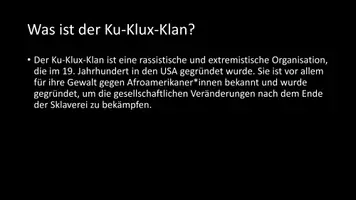 Vorschau - Arbeitsblätter - AB mit Fragen zum Thema "Ku-Klux-Klan" + Lösungsblatt + Infografik - Seite 3