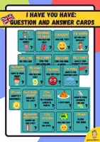 Vista previa - Juegos / Gamificación - I have you have - Basic Questions - Cards - Portada