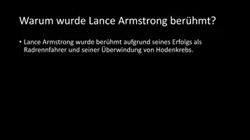 Vorschau - Arbeitsblätter - AB mit Fragen zum Thema "Lance Armstrong" + Lösungsblatt - Seite 3