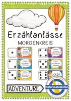 Vorschau - Spiele - Erzählanlässe für den Morgenkreis - Deckblatt