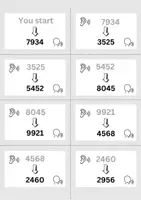 Vorschau - Aufgabenkarten - Speaking activity - Phone numbers - chain reaction - Seite 2