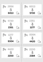 Vorschau - Aufgabenkarten - Speaking activity - Phone numbers - chain reaction - Seite 3