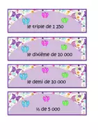 Aperçu - Apprentissages en autonomie - Math :SCN jeu de devinettes sur 10 000 P4 - Page 2