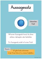 Vorschau - Poster - Satzarten und Satzzeichen_Merk-Plakate und Tafelmaterial - Seite 2