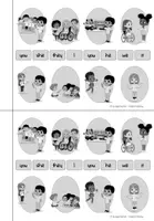 Vorschau - Arbeitsblätter - Pronomen booklet pronouns Heft Englisch to be to have - Seite 3