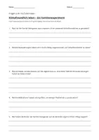 Vorschau - Arbeitsblätter - Fragen zum YouTube Video klimafreundlich leben - Deckblatt