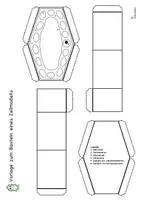 Vorschau - Arbeitsblätter - Bastelvorlage Zellmodell basteln Zellbiologie Zelle - Seite 3