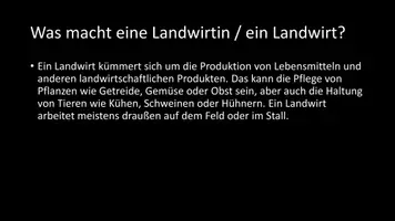 Vorschau - Arbeitsblätter - AB mit Fragen zum Thema "Landwirtin / Landwirt" + Lösungsblatt + Infografik - Seite 3