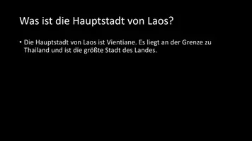Vorschau - Arbeitsblätter - AB mit Fragen zum Thema "Laos" + Lösungsblatt - Seite 3