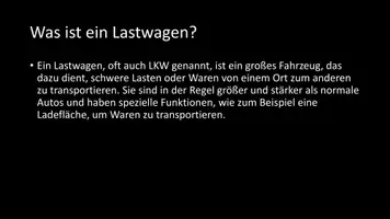 Vorschau - Arbeitsblätter - AB mit Fragen zum Thema "Lastwagen" + Lösungsblatt + Infografik - Seite 3
