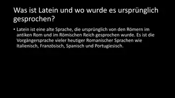 Vorschau - Arbeitsblätter - AB mit Fragen zum Thema "Latein" + Lösungsblatt + Infografik - Seite 3
