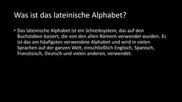 Vorschau - Arbeitsblätter - AB mit Fragen zum Thema "Lateinisches Alphabet" + Lösungsblatt + Infografik - Seite 3