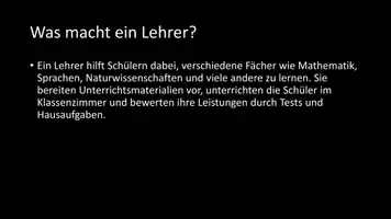 Vorschau - Arbeitsblätter - AB mit Fragen zum Thema "Lehrerinnen und Lehrer" + Lösungsblatt - Seite 3