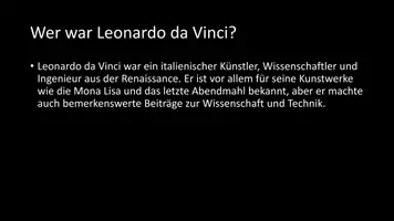 Vorschau - Arbeitsblätter - AB mit Fragen zum Thema "Leonardo da Vinci" + Lösungsblatt + Infografik - Seite 3