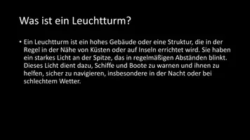 Vorschau - Arbeitsblätter - AB mit Fragen zum Thema "Leuchtturm" + Lösungsblatt + Infografik - Seite 3