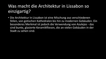 Vorschau - Arbeitsblätter - AB mit Fragen zum Thema "Lissabon" + Lösungsblatt - Seite 3