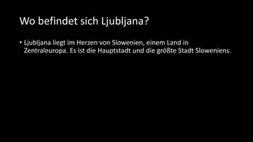 Vorschau - Arbeitsblätter - AB mit Fragen zum Thema "Ljubljana" + Lösungsblatt - Seite 2