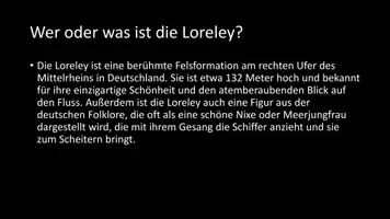 Vorschau - Arbeitsblätter - AB mit Fragen zum Thema "Loreley" + Lösungsblatt + Infografik - Seite 3