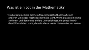 Vorschau - Arbeitsblätter - AB mit Fragen zum Thema "Das Lot" + Lösungsblatt - Seite 2
