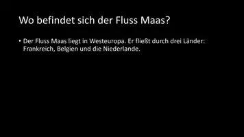 Vorschau - Arbeitsblätter - AB mit Fragen zum Thema "Maas" + Lösungsblatt - Seite 2