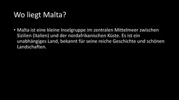 Vorschau - Arbeitsblätter - AB mit Fragen zum Thema "Malta" + Lösungsblatt - Seite 2