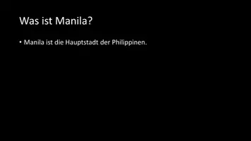 Vorschau - Arbeitsblätter - AB mit Fragen zum Thema "Manila" + Lösungsblatt - Seite 2