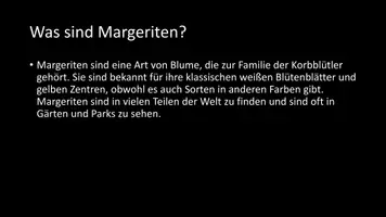 Vorschau - Arbeitsblätter - AB mit Fragen zum Thema "Margeriten" + Lösungsblatt - Seite 2