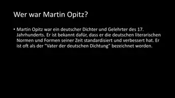 Vorschau - Arbeitsblätter - AB mit Fragen zum Thema "Martin Opitz" + Lösungsblatt - Seite 2