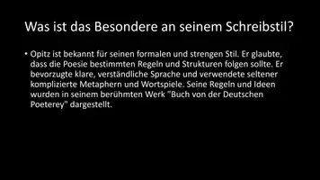Vorschau - Arbeitsblätter - AB mit Fragen zum Thema "Martin Opitz" + Lösungsblatt - Seite 3