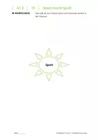 Vorschau - Unterrichtsreihen - DaZ-Kurs A1.2-19 Sport macht Spaß/ Adjektivsteigerung/ Perfekt - Seite 1