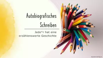 Vorschau - Unterrichtsreihen - Unterrichtseinheit: Autobiografisches Schreiben - Seite 2
