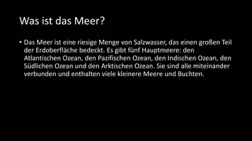 Vorschau - Arbeitsblätter - AB mit Fragen zum Thema "Meer" + Lösungsblatt - Seite 2
