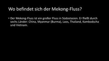 Vorschau - Arbeitsblätter - AB mit Fragen zum Thema "Mekong" + Lösungsblatt - Seite 2