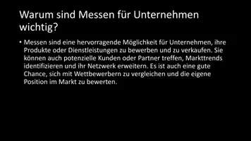 Vorschau - Arbeitsblätter - AB mit Fragen zum Thema "Messe" + Lösungsblatt - Seite 3