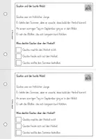 Vorschau - Arbeitsblätter - Leseheft sinnentnehmendes Lesen - Gustav und der Herbst - Klasse 2+3 - Seite 2