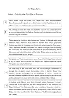 Vorschau - Arbeitsblätter - Der Ödipus Mythos Text-Puzzle - Deckblatt