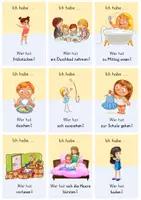 Vorschau - Spiele - Ich habe wer hat Lesespiel Tagesablauf - Seite 3